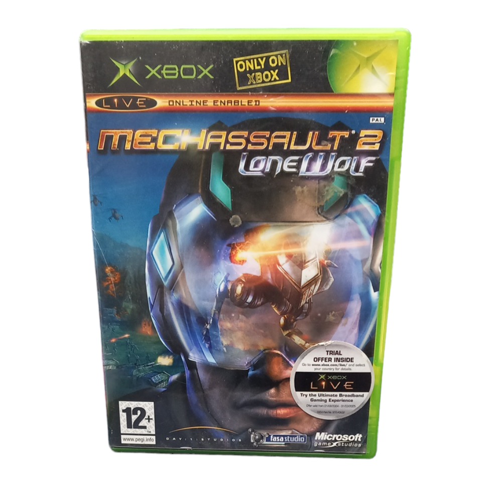 Mechassault 2: Lone Wolf Ensemble Complet Xbox Français Mechassault 2: Lone Wolf Ensemble Complet Xbox Français